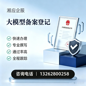 邵阳大模型备案申报服务