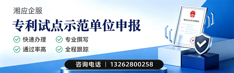 邵阳专利试点示范单位申报服务