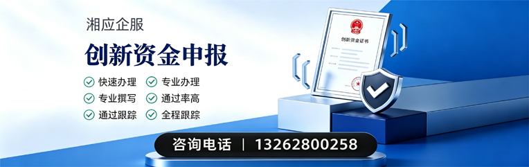 邵阳创新资金申报服务