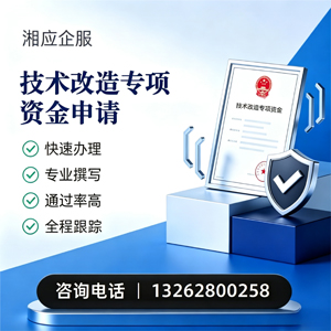 邵阳技术改造专项资金申报服务